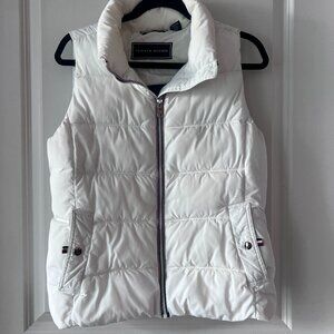 Tommy Hilfiger White Puffer Vest